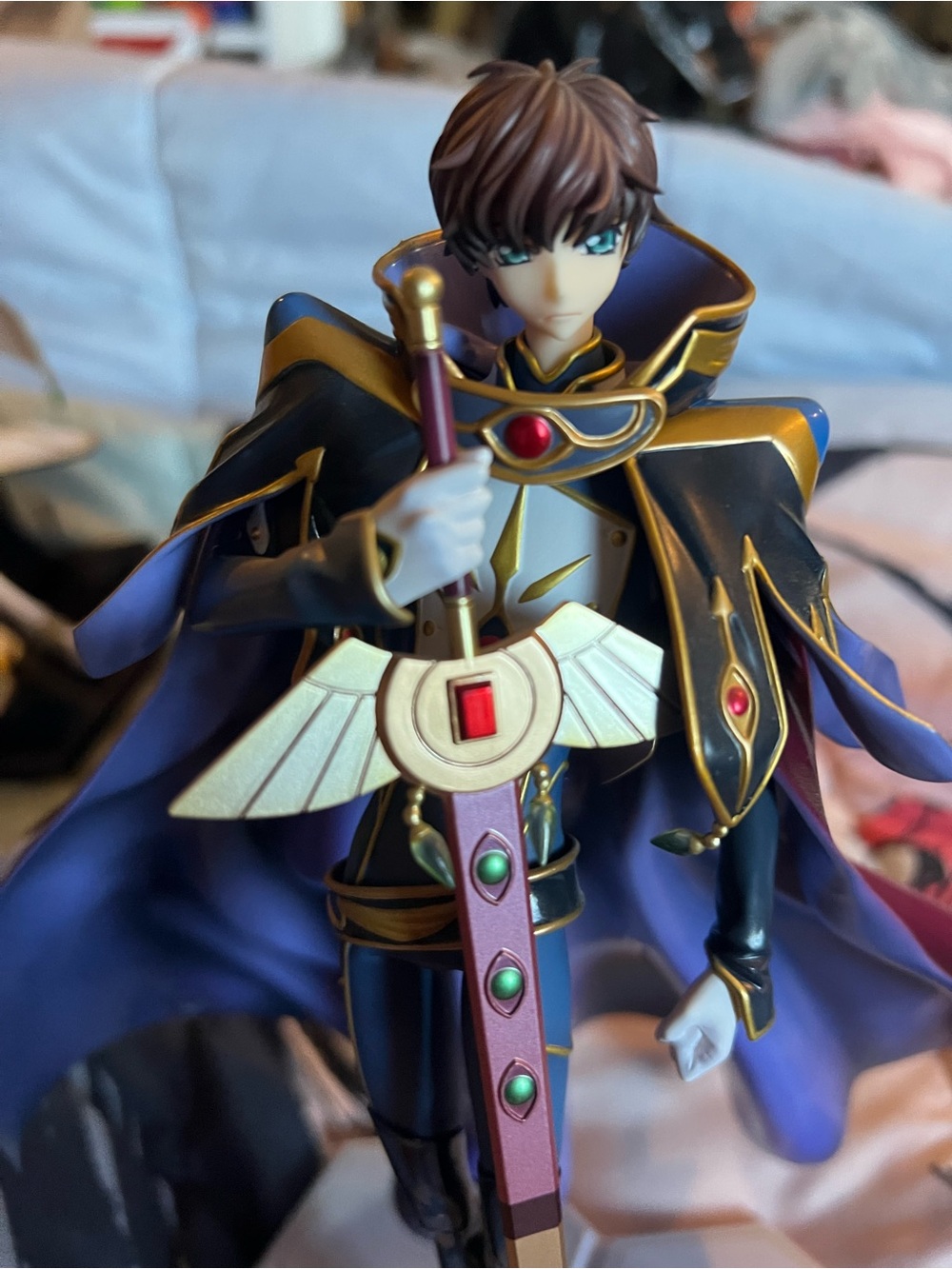 Set of Code Geass Lelouch and Suzaku figures from Megahouse